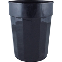 22 oz Squat Fluted Plastic Stadium Cup
