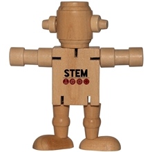 Mini Wood Robot
