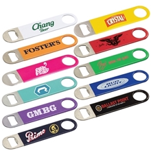 Vinyl Wrapped Paddle Style Bottle Opener