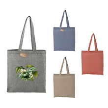 Eco - Friendly 5 oz Recycled Cotton Twill Tote Bag