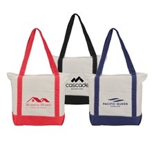 Zephyr - 12 oz Cotton Canvas Boat Tote Bag