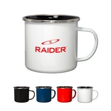 16.9oz Iron And Stainless Steel Log Cabin Mug