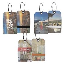Pikes Dye - Sublimated Felt Luggage Tag