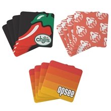 Kings Set of 4 Dye - Sublimated Felt Coasters