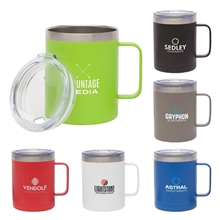 Camper 14 oz Double Wall, Vacuum Mug w / Copper Lining