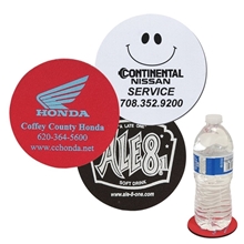Round Soft Rubber Jersey Skid Resistant Neoprene Coaster