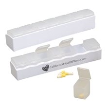 7 Day Organizer Pillbox w / Removable Compartments