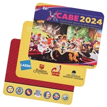 Soft Rubber Jersey Mouse Pad w / Full Color Dye Sublimation