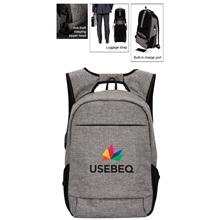 Midtown Anti - theft Laptop Backpack