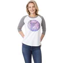 Womens DAKOTA Three Quarter Raglan Tee