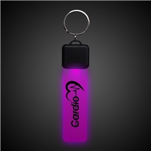 Pink LED Keychain