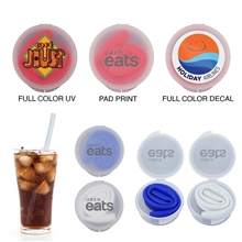 Silicone Straw w / Case