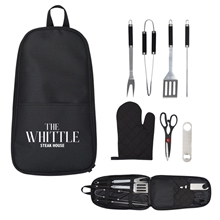 7- Piece Pit Master BBQ Set In Carrying Case