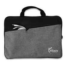 Heathered Minimalist Document Bag
