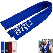 THE XTRA RAINIER - 12 W X 36 H Cooling Towel - Recycled RPET