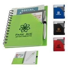 Trapezoid Junior Notebook w / Stylus Pen