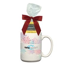 15 oz Full Color Mug With Four Assorted Tea Bags