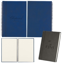Bergamo Soft - touch Spiral Notebook