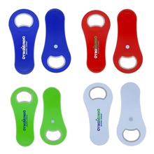 Rounded Bottle Opener With Magnet