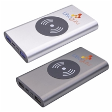 Aluminum HD Wireless Power Bank 10, 000 mAh