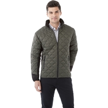 Mens ROUGEMONT Hybrid Insulated Diamond Quilted Puffer Jacket