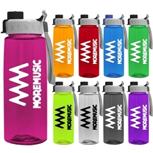 The Flair - 26 oz Transparent Tritan(TM) Bottle with Quick Snap lid