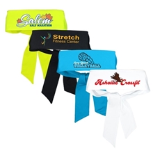 Tie Back Headband, Full Color Digital