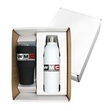 Halcyon(R) Tumbler Deluxe Bottle Gift Set, Full Color Digital