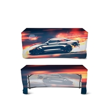 DisplaySplash 6 Fitted Open Back Table Cover