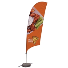 10.5 Value Razor Sail Sign Kit (Single - Sided with Cross Base)