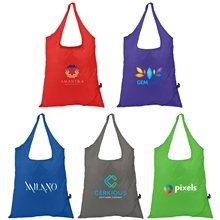 Capri - Foldaway Shopping Tote Bag - 210D Polyester - ColorJet