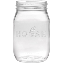 16 oz Shindig Glass Jar - Deep Etched