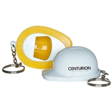 Hard Hat Bottle Opener Keychain