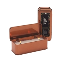 2.25 oz Scented Copper Rectangular Candle