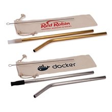Hoover Stainless Steel Straw Set