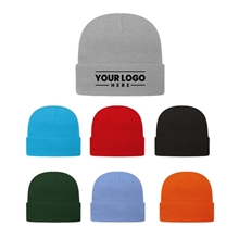 Knit Cap with Cuff
