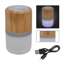 Bamboo Wireless Light Up Speaker