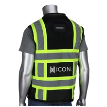 Black TT 11 Pocket Tech - Ready Mesh Surveyors Vest