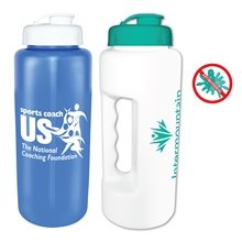 MicroHalt(TM) 32 oz Grip Bottle with Flip Top Cap