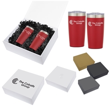 20 oz Two - Tone Himalayan Tumbler Gift Set