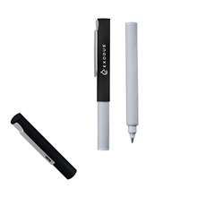 MoMA Pocket Cap - off Ballpoint Pen Barrel Detail Magnetic Cap Black