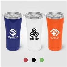 Voyage Stainless Steel Double - Wall Tumbler 21 oz