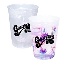 Mood(TM) 12 oz Rainbow Confetti Cup