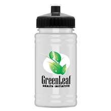 UpCycle - Mini 16 oz rPET Sports Bottle With Push - Pull Lid - Digital