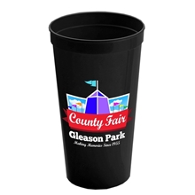 Cups - On - The - Go 24 oz Stadium Cup with Digital Imprint