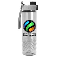 The Wave - 24 oz Tritan(TM) Bottle with Quick snap lid and Digital imprint