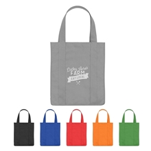 100 GSM Non - Woven Shopper Tote Bag With RPET Material
