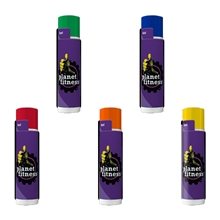 Custom SPF 15 Lip Balm in White Tube with Colored Cap