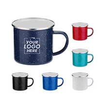 16 oz Iron and Stainless Steel Camping Mug