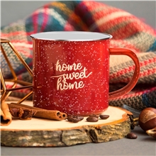 16 oz Iron And Stainless Steel Camping Mug